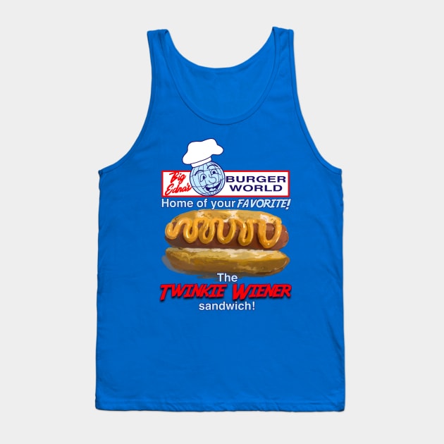 Your FAVORITE! The Twinkie Wiener Sandwich! Tank Top by dryanmowry